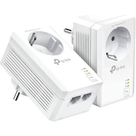 TP-Link TL-PA7027P KIT Adaptador Powerline AV1000 con 2 Puertos Gigabit y Enchufe Integrado TP-Link TL-PA7027P KIT Adaptador Powerline AV1000 con 2 Puertos Gigabit y Enchufe Integrado